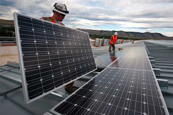 Industrial Solar Installation